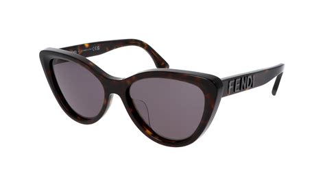 occhiali fendi tartarugati aste rosa cipria|Occhiali da sole Fendi Lettering donna FE40087U 52A Tartaruga .